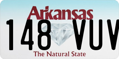 AR license plate 148VUV