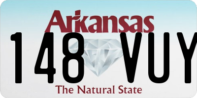 AR license plate 148VUY