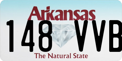 AR license plate 148VVB