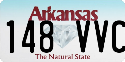 AR license plate 148VVC