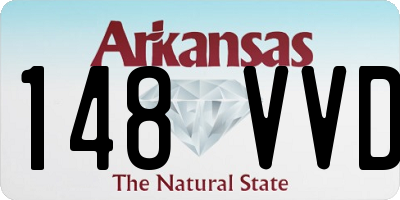 AR license plate 148VVD