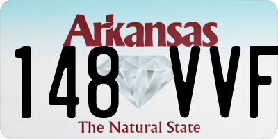 AR license plate 148VVF