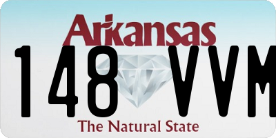 AR license plate 148VVM