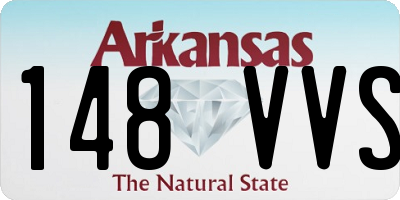 AR license plate 148VVS