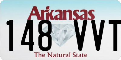 AR license plate 148VVT