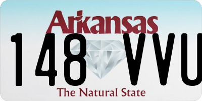 AR license plate 148VVU