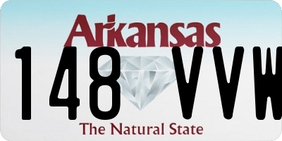 AR license plate 148VVW