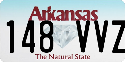 AR license plate 148VVZ