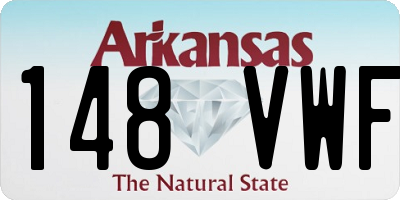 AR license plate 148VWF