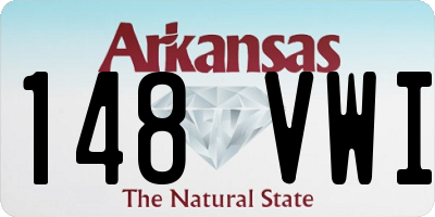 AR license plate 148VWI