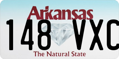 AR license plate 148VXC