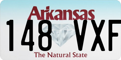 AR license plate 148VXF