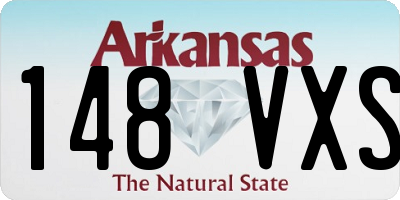 AR license plate 148VXS