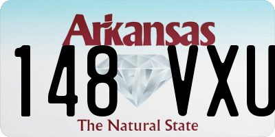 AR license plate 148VXU