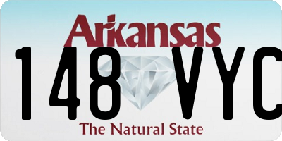 AR license plate 148VYC