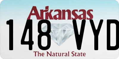 AR license plate 148VYD