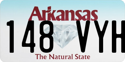 AR license plate 148VYH