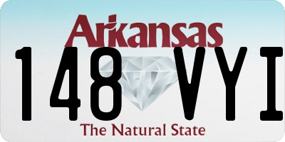 AR license plate 148VYI