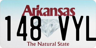 AR license plate 148VYL