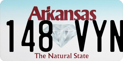 AR license plate 148VYN