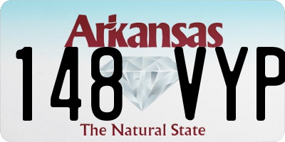 AR license plate 148VYP