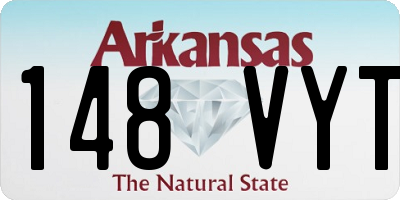 AR license plate 148VYT