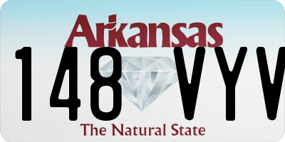 AR license plate 148VYV