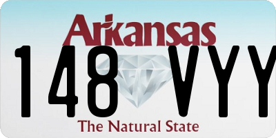 AR license plate 148VYY