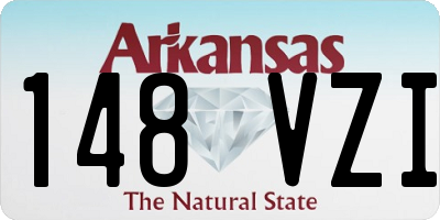 AR license plate 148VZI