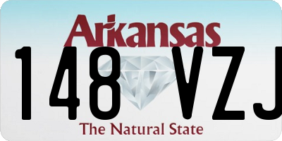 AR license plate 148VZJ