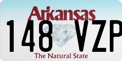 AR license plate 148VZP