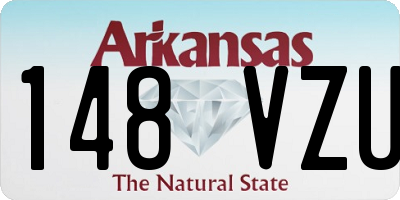 AR license plate 148VZU