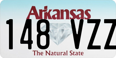 AR license plate 148VZZ