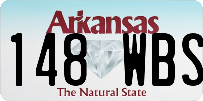 AR license plate 148WBS