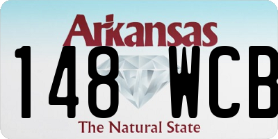 AR license plate 148WCB