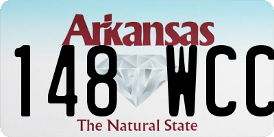 AR license plate 148WCC