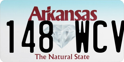 AR license plate 148WCV