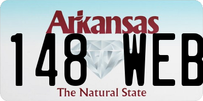 AR license plate 148WEB