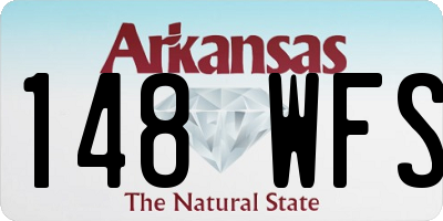 AR license plate 148WFS