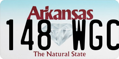 AR license plate 148WGC