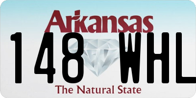 AR license plate 148WHL