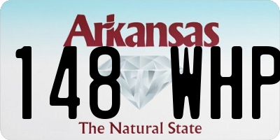 AR license plate 148WHP