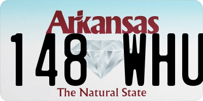 AR license plate 148WHU
