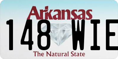 AR license plate 148WIE