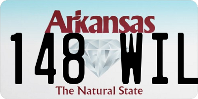 AR license plate 148WIL