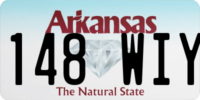 AR license plate 148WIY
