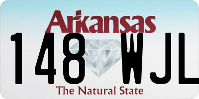AR license plate 148WJL