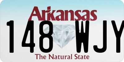 AR license plate 148WJY