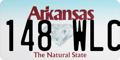 AR license plate 148WLC