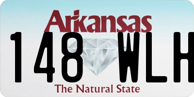 AR license plate 148WLH